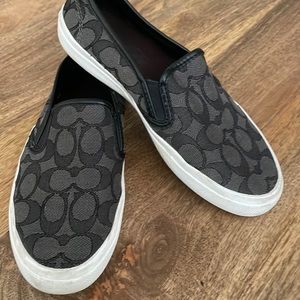 Coach slip ons Sz 6.5